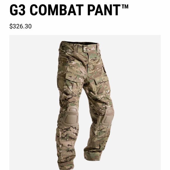 Crye Precision G3 Combat Pants - Multicam Camouflage Like New